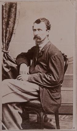 Lieutenant Charles B. Bridgham Copy photograph of carte de visite