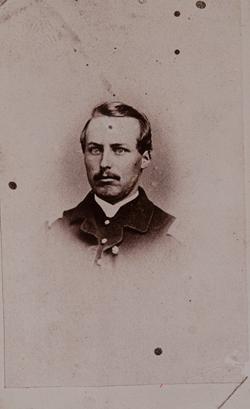 Lieutenant Alfred H. Knowles Copy photograph of carte de visite